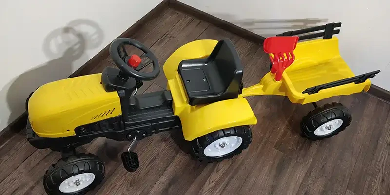 Traktor s vlečkou